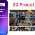 BWD Blog Post Image Accordion Addon For Elementor for wordpress