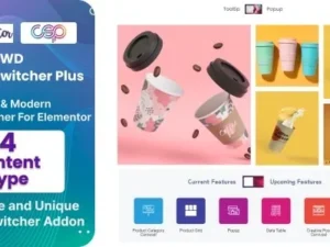 BWD Content Switcher Plus Addon For Elementor for wordpress
