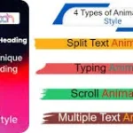 BWD Fancy Heading Addon for Elementor for wordpress