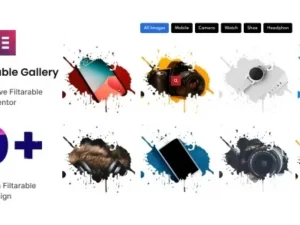 BWD Filterable Gallery – addon for elementor for wordpress