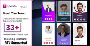 BWD Meet the Team Elementor Addon