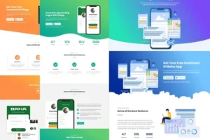 Baha – Apps Landing Elementor Template Kit For WordPress