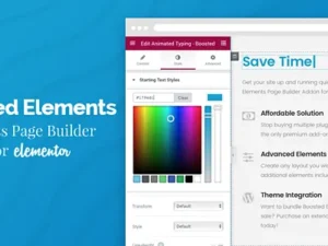 Boosted Elements – WordPress Page Builder for Elementor for wordpress
