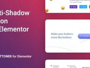 Buttoner – Multi-shadow Button for Elementor for wordpress