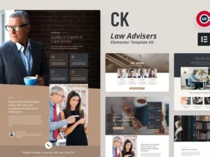 CK – Lawyer Template Kit For WordPress & WooCommerce