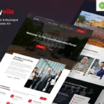 Cityvile – City Government & Municipal Elementor Template Kit for wordpress