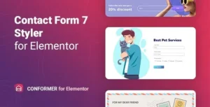 ConFormer – Contact Form 7 styler for Elementor