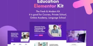 Courso – Online University & Courses Elementor Template Kit For WordPress & Woocommerce