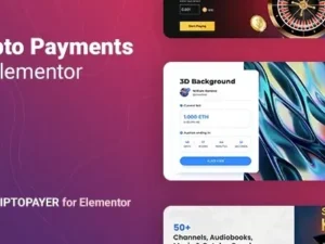 Criptopayer – Crypto Payment Button for Elementor for wordpress