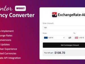 Currency Converter Widget for Elementor for wordpress