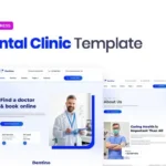 Dentino – Dental Clinic Template Kit For WordPress & WooCommerce