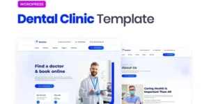 Dentino – Dental Clinic Template Kit For WordPress & WooCommerce