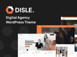 Disle – Digital Agency Elementor Template Kit for WordPress & elementor