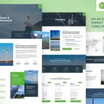 Dometric Solar & Renewable Energy Elementor Template Kit For WordPress & WooCommerce