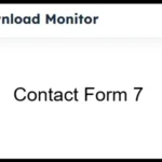 Download Monitor Contact Form 7 For WordPress