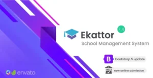 Ekattor School Management System – WordPress Plugin