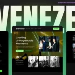 Evenizer – Event Organizer Elementor Template Kit for wordpress
