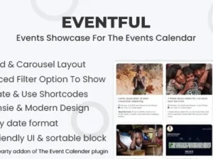 Eventful Pro For Elementor for wordpress