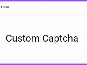 Everest Forms Custom Captcha for wordpress