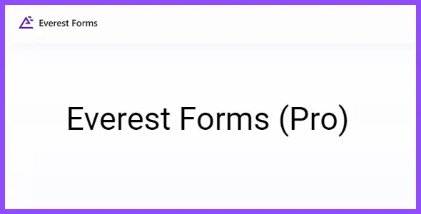 Everest Forms Pro for wordpress
