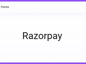 Everest Forms Razorpay for wordpress