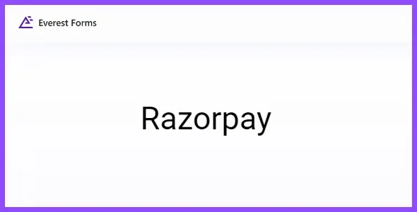 Everest Forms Razorpay for wordpress
