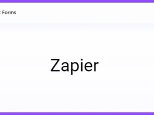 Everest Forms Zapier Add‑on