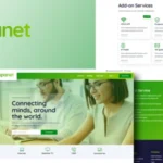 Expanet Broadband & Internet Services Elementor Template Kit For WordPress & WooCommerce