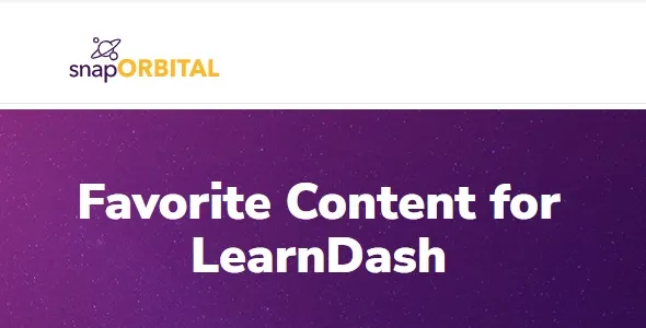 Favorite Content for LearnDash – WordPress Add‑on