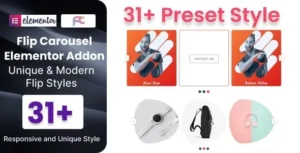 Flip Carousel – Addon For Elementor