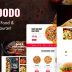 Foodo – Fast Food & Pizza Elementor Templates For WordPress & Woocommerce