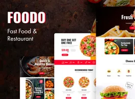 Foodo – Fast Food & Pizza Elementor Templates For WordPress & Woocommerce