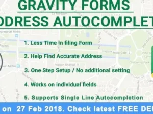 Gravity Forms Address Autocomplete for wordpress