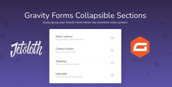 Gravity Forms Collapsible Sections – Jetsloth for wordpress