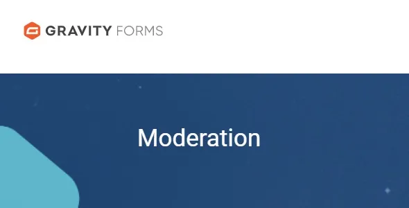 Gravity Forms Moderation for wordpress