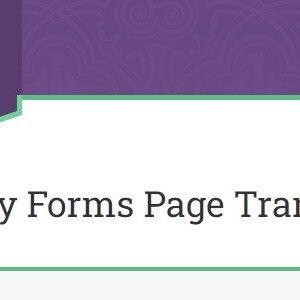 Gravity Perks Gravity Forms Page Transitions for wordpress