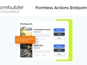JetFormBuilder Formless Actions Endpoints For WordPress