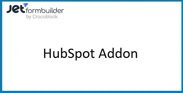 JetFormBuilder HubSpot Addon For WordPress