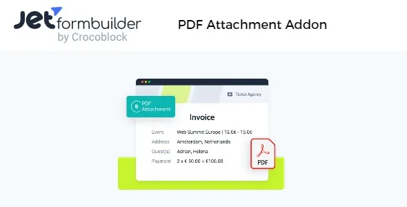 JetFormBuilder PDF Attachment For WordPress