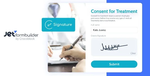 JetFormBuilder Signature For WordPress