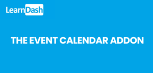 LearnDash LMS – The Events Calendar Add‑on