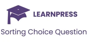 LearnPress Sorting Choice Question – WordPress Add‑on