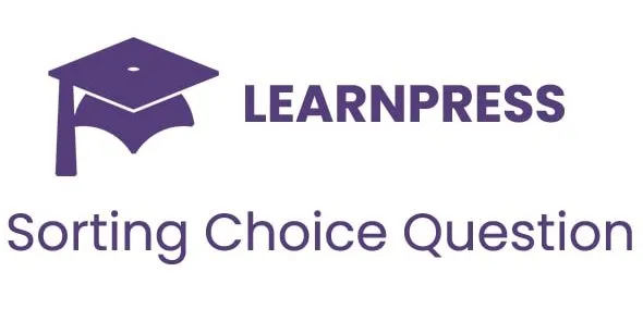 LearnPress Sorting Choice Question – WordPress Add‑on