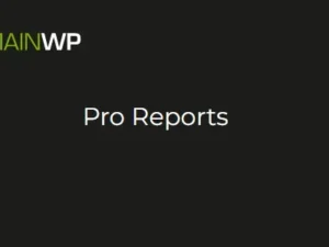 MainWP Pro Reports Extension for wordpress