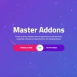 Master Addons for Elementor for wordpress