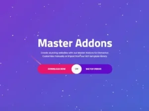 Master Addons for Elementor for wordpress