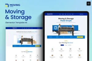 MovingExpress – Moving & Storage Elementor Template Kit for WordPress