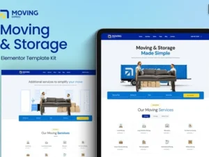 MovingExpress – Moving & Storage Elementor Template Kit for WordPress & WooCommerce