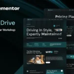 Otodrive – Modern Car Workshop Elementor Template Kit For WordPress & WooCommerce