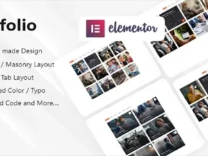 Portfolio Builder – Elementor Portfolio Addon for wordpress